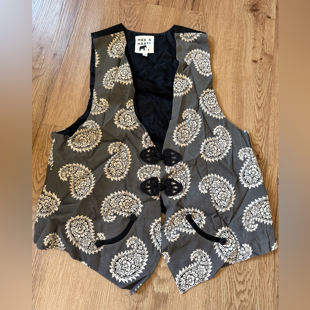 Vintage max & mabel vest